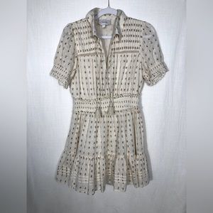 Cleobella floral mini dress, EUC